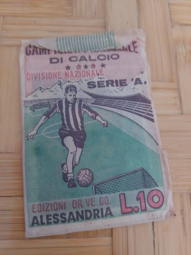 Bustina figurine calciatori - bustina,