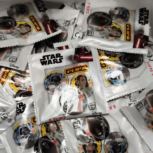 Topps star wars flipz bustine - star,