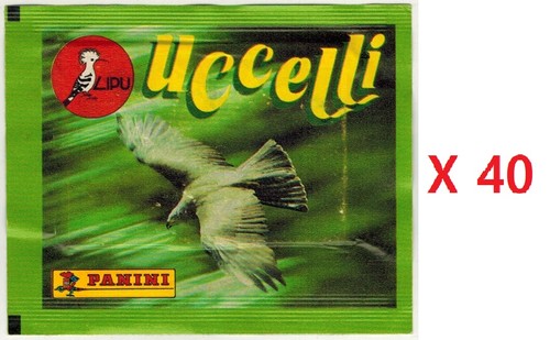 Uccelli 1990 panini lotto - 1990,