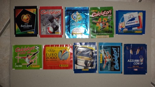 Bustine figurine calciatori - 10,