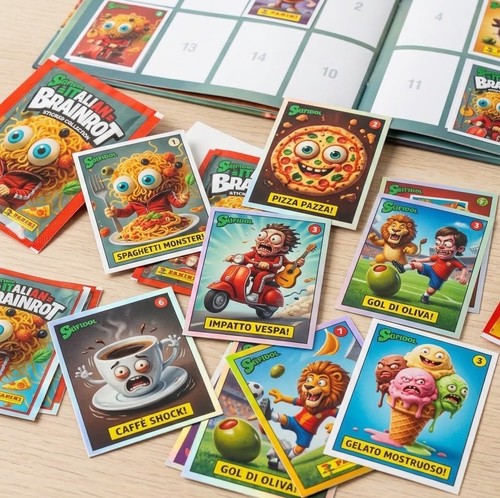 Panini skifidol italian - panini,