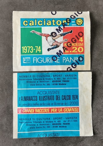 Panini calciatori 1973 - 1973, 74